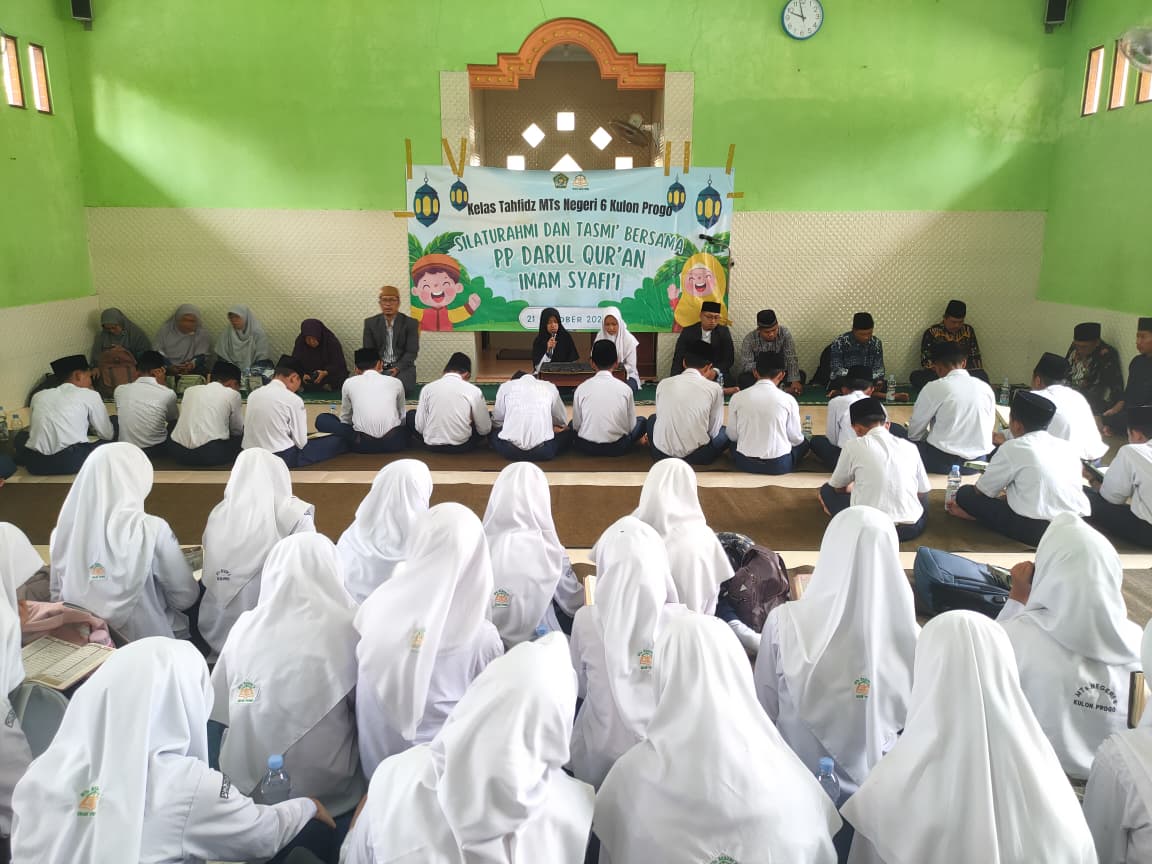 Eratkan Silaturahmi Qur'ani: Kelas Tahfidz MTsN 6 Kulon Progo Jelajahi Spirit Santri di Ponpes Darul Qur'an Imam Syafi'i